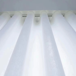 S Wave Voile pura Translucidus Ripple <span class=keywords><strong>piega</strong></span> tenda per Hotel - Product Image 3