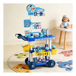 Juego de simulación de doctor, de plástico PVC, herramientas médicas para niños, hospital, clínica dental, juego de roles, juguetes educativos de aprendizaje, imaginación - Product Image 5