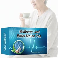 Thé de Santé Naturel aux Herbes en Gros : Thé aux Feuilles de Mûrier et au Melon Amer, Idéal pour la Tension Artérielle Élevée