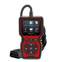 OBD2 扫描仪实时数据专业机械诊断读码器工具，带 1 年保修，用于检查发动机灯 V519