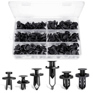 HE112 102 Piezas Clips de Sujeción Automotriz de Nylon, Remaches a Presión para Parachoques, Parrilla y Guardabarros, Kit de Reparación con Herramientas - Product Image 2