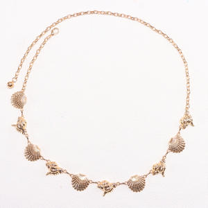 Cadena de Cintura Estilo Bohemio con Conchas Marinas, Cadena Corporal de Metal con Estrella de Mar y Concha, Accesorio de Moda para Mujer - Product Image 3