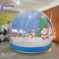 Pièce gonflable de bulle de publicité pour camper, tente gonflable de dôme de bulle de ballons