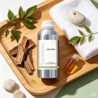 Huile essentielle d'agarwood de haute pureté, essence de parfum industrielle, matière première pour les cosmétiques et les soins personnels