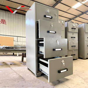 Archivador resistente al fuego de dos horas al por mayor, Armarios con cajones ignífugos para uso en oficina, archivador de almacenamiento de acero - Product Image 4