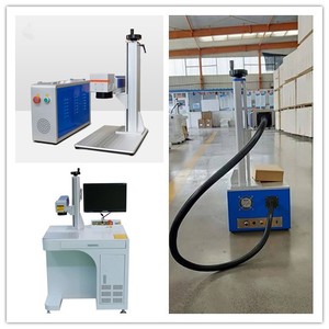 Sợi Laser đánh dấu Máy Nhà sản xuất Mini Laser đánh dấu máy cho kim loại xung điện trường máy 20W 30W 50W 100W - Product Image 6