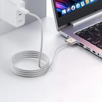 USB Tipe C Ke untuk Magsafe 3 Kabel Pengisi Daya Magnetik Konverter Kabel Pengisi Daya Laptop PD 140W untuk MacBook Air/Pro A2442 A2485