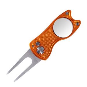 Custom Foldable Zinc Alloy Divot Tool Logo Portable Golf Accessories Children <b>Spring</b> Summer Magnetic Hat <b>Clip</b> Divot Repair - Product Image 3