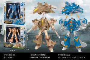 Chất Lượng Cao Phổ Biến Nhất Mát Trẻ Em 2in1 Máy Bay Biến Đổi Robot Đồ Chơi Cho Cậu Bé Biến Đổi Biến Dạng Robot - Product Image 5