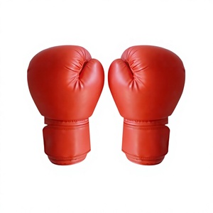 Gants de boxe personnalisés en cuir noir légers, à fermeture à lacets, pour adultes, entraînement - Product Image 5