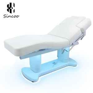 Luxury Electric Heated Beauty <b>Bed</b> 4 Motor Adjustable Features Synthetic Leather Customized Color Living Room Bedroom Hotel Salon - Product Image 6