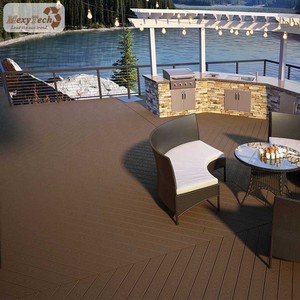 Clip và joist thời tiết kháng interlocking Patio gạch trên bụi bẩn WPC <span class=keywords><strong>decking</strong></span> người dùng thân thiện thiết lập dễ dàng để tháo dỡ - Product Image 6