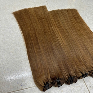 Premium Bone Straight Colored Raw Vietnamese Hair <b>Extensions</b> Super Double Drawn Flat <b>Tip</b> Tape Ins Soft Smooth Quality - Product Image 2