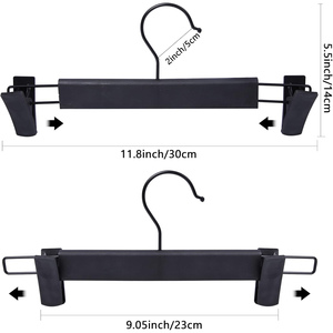 Nuevo Perchero de Plástico Tipo Boutique para Faldas y Pantalones con Pinzas Antideslizantes, Percha Doméstica para Ropa de Adulto, Soporte para Pantalones - Product Image 4