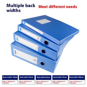 للبيع بالجملة مكتب A4 من البلاستيك الأزرق سميكة لتنظيم البيانات وإدارتها - Product Image 2