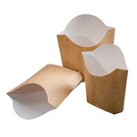 FTS vente en gros, boîte de tasse d'emballage de frites de qualité supérieure