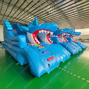 Thương mại thổi lên trượt nước Inflatable cho trẻ em ngoài trời Hồ bơi bơm hơi trượt cho hồ bơi <span class=keywords><strong>inground</strong></span> - Product Image 1
