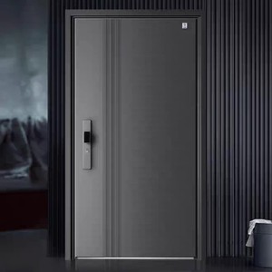 <span class=keywords><strong>Porte</strong></span> <span class=keywords><strong>d</strong></span>'<span class=keywords><strong>entrée</strong></span> en acier pour la sécurité domestique avec système de verrouillage multipoints - Product Image 1