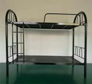 Lits superposés Lit en acier commercial à deux étages pour adultes et étudiants Litera Para Adultos Heavy Duty pour dortoir - Product Image 3