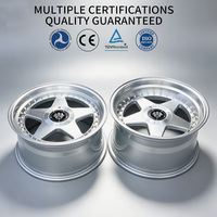 Jantes Flowtone SRT 5 branches 16 17 19 pouces 4x100/114.3 5x112/120 en alliage coulé AMG, légères, pour la course