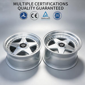 Rines FLowtone Wheels SRT de 5 radios, 16, 17, 19 pulgadas, 4x100/114.3, 5x112/120, de aleación fundida <span class=keywords><strong>AMG</strong></span>, ligeros, para carreras. - Product Image 4