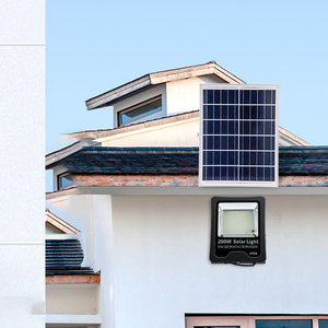High quality ip66 basketball tennis court 300w 400w 500w wall mounting led solar flood light - Product Image 2