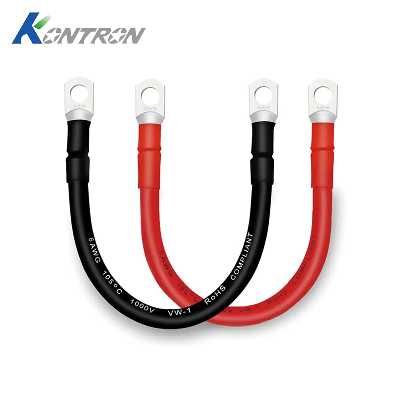 6AWG Battery Inverter Cable Terminals 30