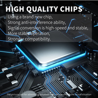 Convertidor de Medios SFP TiNCAM 10/100M, Fibra Óptica 1550nm, Conector RJ45 SC, Alcance de 20km, Función WDM para Conmutación de Redes FTTH