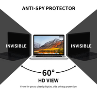 Meilleur prix, emballage personnalisé, film protecteur d'écran anti-reflets et anti-espionnage en PET pour ordinateur portable/moniteur Surface Pro 13 pouces, dureté 2H