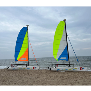 Yate Catamarán de Lujo Clásico Profesional de Plástico Barco de Pesca Hecho en China Velero de HDPE para Fiestas de Negocios - Product Image 2