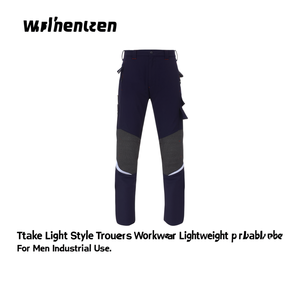 Pantalon de travail léger et résistant pour hommes, style Ttake, pour usage industriel - Product Image 2