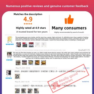 קיבולת גדולה של תנור חשמל מסחרי גדול בשכבה חד-שכבה למגש עוגת פיצה מצב חדש - Product Image 4