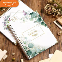 Carnet de planification de mariage personnalisé en usine, design eucalyptus, organisateur de mariage pour la mariée, marque privée OEM