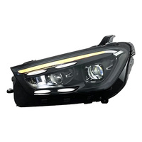 Accessoires automobiles JSL, ensemble de phares pour Mercedes Benz GLE W167 2020-2024, lentilles LED modifiées, feux de jour