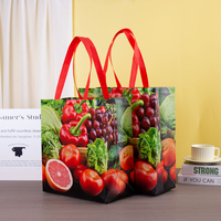 Op maat bedrukte recyclebare verpakkingen voor fruit en groenten voor boerderijmarkten, vers fruit en groenten opslag, export en verzending.
