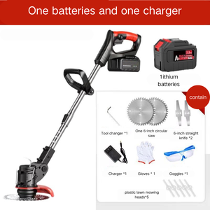 Cortacésped Inalámbrico Manual de 21V con Batería de Litio, Grado Industrial y para Bricolaje, 500W de Potencia, 30cm de Ancho de Corte, Función de Mulching, Certificación CE - Product Image 3