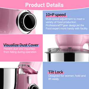 Electrodomesticos 4.5L 5.5L nhà Bột nhào trộn đánh giá tốt eress đứng trộn với công nghệ xoắn ốc - Product Image 4