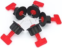Cales et clips de nivellement de carreaux de base pour une installation rapide du carrelage