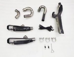 Silencieux d'échappement en titane pour moto, tuyau d'échappement en acier inoxydable pour Triumph <span class=keywords><strong>Street</strong></span> <span class=keywords><strong>Scrambler</strong></span> <span class=keywords><strong>900</strong></span> - Product Image 1