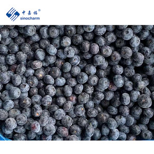 Sinocharm BRC, Precio de Fábrica, Marcas OEM, Bayas Frescas IQF Cultivadas Silvestres Agridulces, 500g de Arándanos Congelados para Puré y Mermelada - Product Image 4