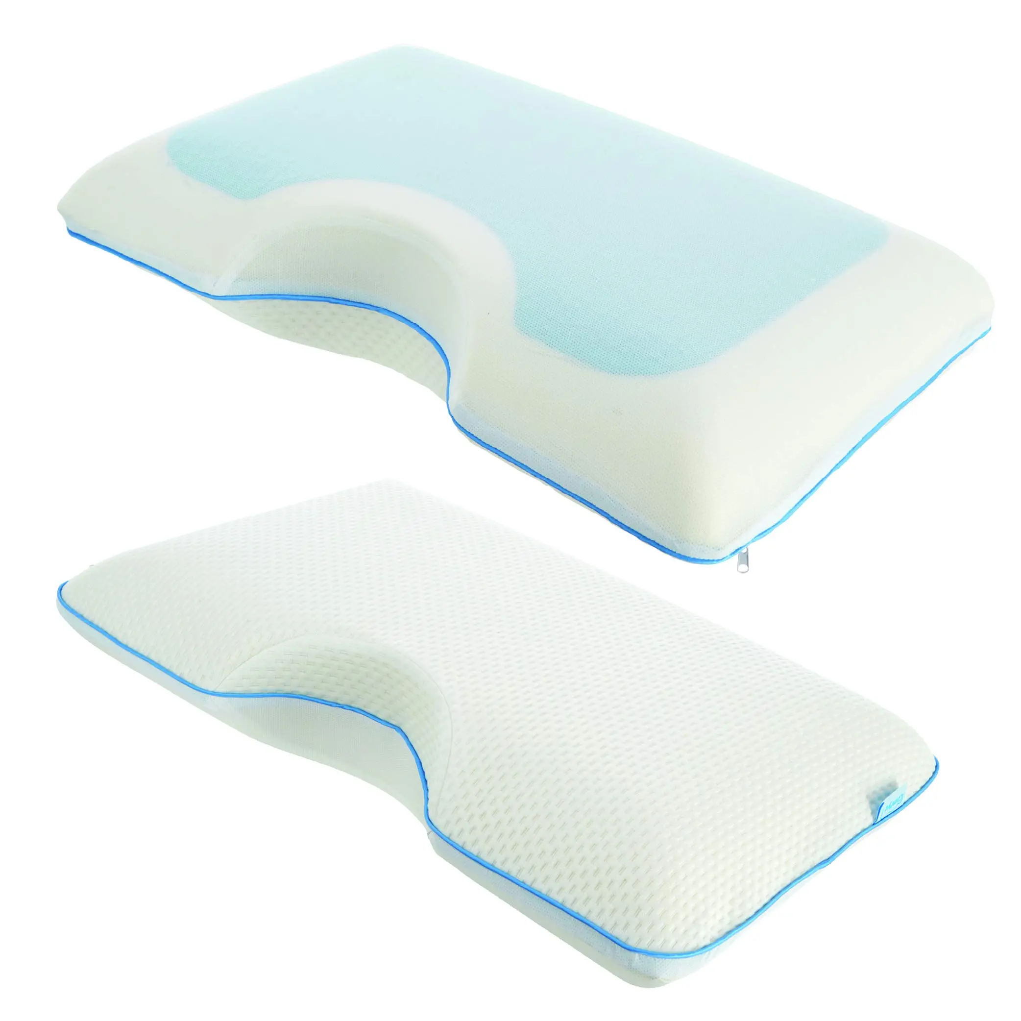 Juancai cuscino cervicale cuscino rinfrescante, cuscino in Memory Foam Gel, cuscini per letto a spalla supporti ortopedici postura collo