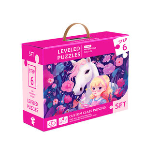 Wholesale Children's Early Education Puzzle Cartoon Animal Puzzle Gift Box Children's Educational <strong>Toys</strong> - Product Image 1