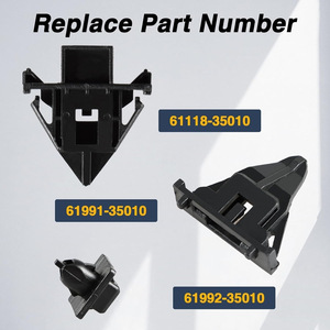 Dash Frame <b>Clip</b> 61118-35010 For Toyota FJ Cruiser Reinforced Nylon - Product Image 4