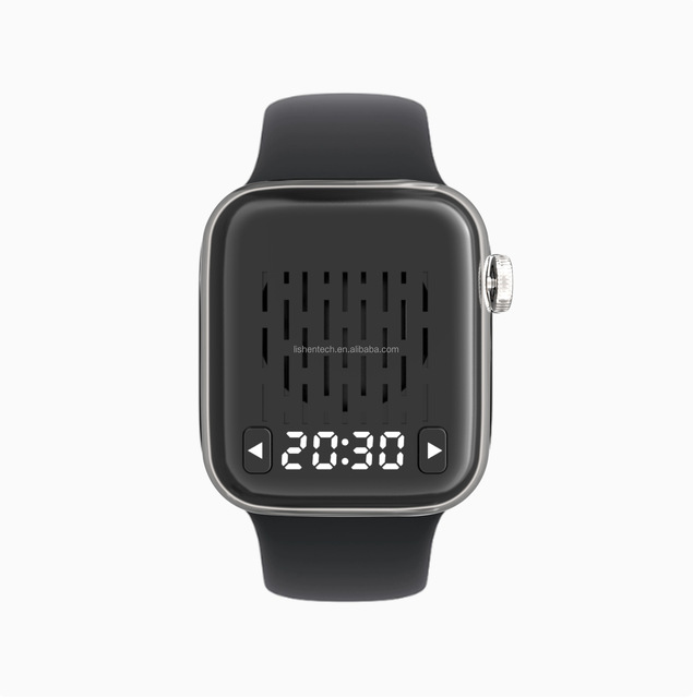 New Hottest Wireless Wrist Bracelet Loudspeaker Portable Outdoor Speaker Watch with Led Screen Support Clock Display Timer Watch