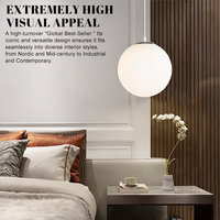 Lámparas Colgantes LED de Cristal Duradero con Brillo Suave para Áreas Comunes de Motel, Espacios de Comedor Privados, Decoración