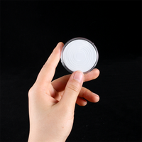 Support de présentation pour collection de pièces de monnaie, parfaitement adapté aux pièces de 38/33/28/23/18 mm, capsule en acrylique avec joint en mousse EVA réglable