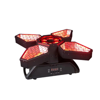 Fourniture transfrontalière de bar Nettoyage Atmosphère Lumières Quatre Feuilles Scène Fête De Mariage Rétro Lumières Disco Stroboscopique Ventilateur Lumières
