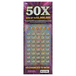 Numéro porte-bonheur classique Design gagnant brillant Hd couleur noir noyau papier impression numérique loterie Scratch - Product Image 3