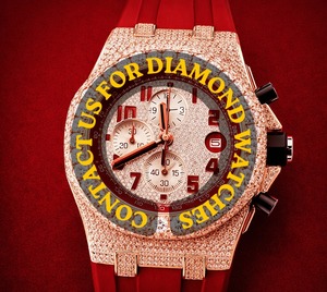 นาฬิกาข้อมือฮิปฮอปเพชรโมอิสซาไนต์ VVS จากซัพพลายเออร์อินเดีย สำหรับสวมใส่สไตล์สตรีทแวร์หรือคอนเสิร์ต ราคาโรงงาน - Product Image 3