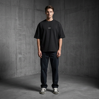 T-shirt surdimensionné personnalisé en coton lourd de haute qualité 100% coton Premium 320g, fabricant de t-shirts imprimés personnalisés pour hommes